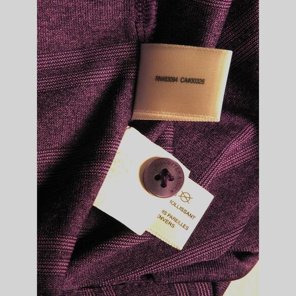 LSU Purple Striped Polo 2017 College World Series Baseball Cutter & Buck Sz L - Picture 7 of 8